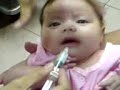 Chloe getting rotavirus vaccine 08Jun28th Rotavirus Vaccine & Intussusception