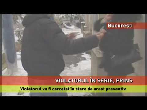 Violatorul în serie din București, prins în flagrant