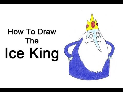 how to draw ice king