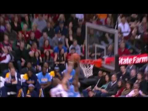 Nicolas Batum’s Super Block on Ty Lawson