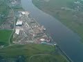 flying over teesside