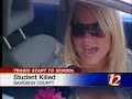 students at a piedmont school are remembering a teenager and volunteer firefighter who was killed in a weekend car crash. wxii 12's margaret johnson has more.