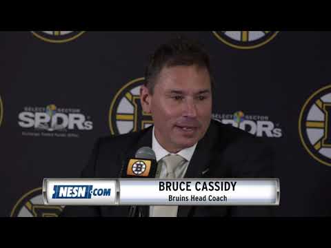 Video: Bruce Cassidy reacts to Bruins' win over Sabres