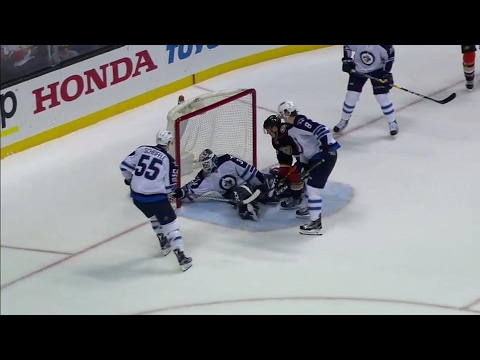 Video: Cogliano scores thanks to a lucky bounce off Trouba