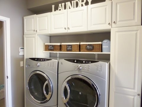 how to organize laundry