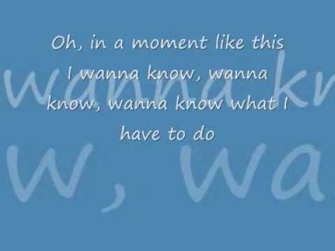 In a moment like this-Denmark (lyrics)