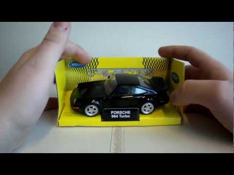 Welly Diecast Porsche 964 Turbo Review/Unboxing