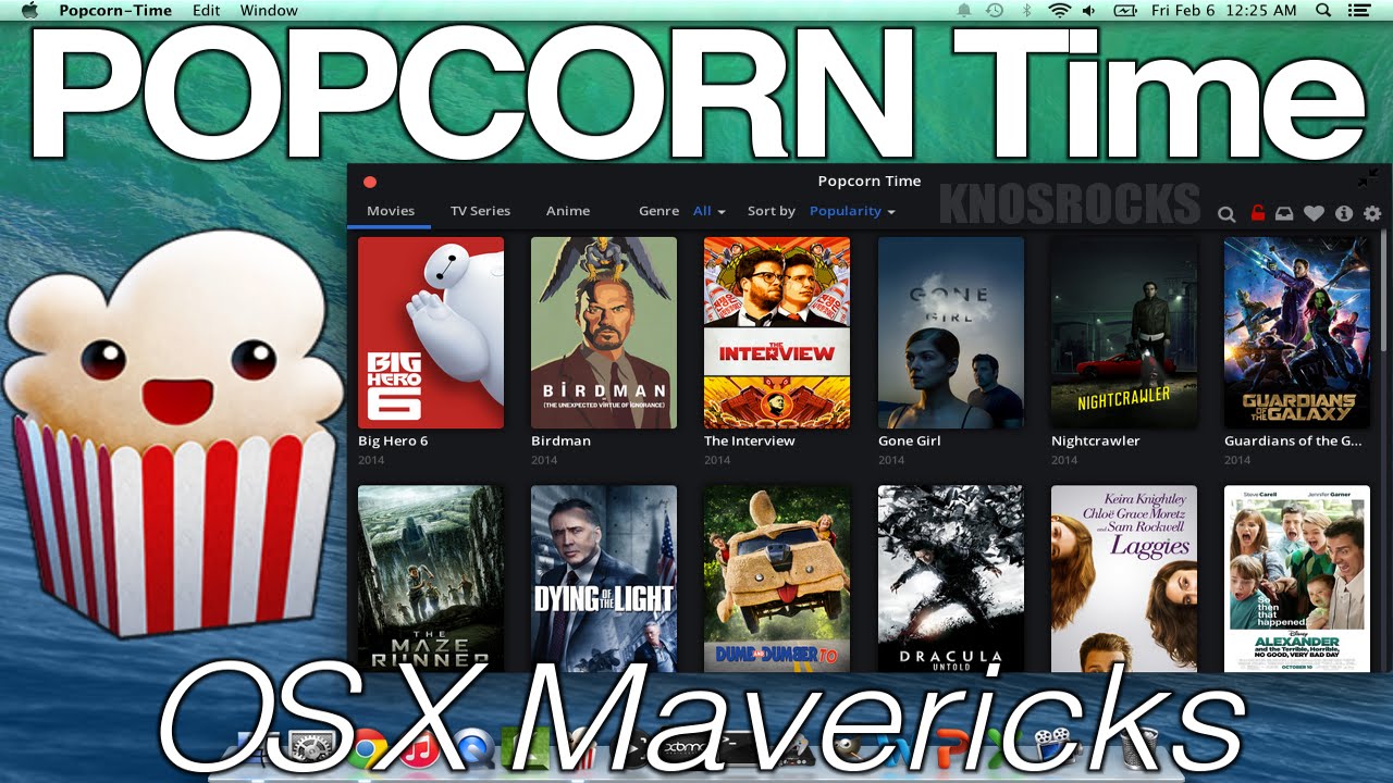 How To Install Popcorn Time On Mac OS X Mavericks