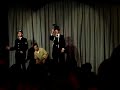 (All action and not much else!)Arjun, Nick S, Nick B, Lloyd, Kieran, Sahir and Kris perform at the SJWMS Christmas Entertainment 07!Arjun: If I were not upon this stage somewhere else I'd rather be,If I were not upon this stage, a policeman I would be.You'd hear me all day long, singing out my song:
