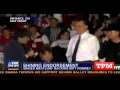 Mitt Romney And Meat Loaf Sing 'America The Beautiful'