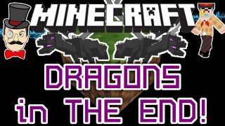 Minecraft 1.9 ENDER DRAGONS in THE END Mod ! Real Dragons in Pre Release 5 !