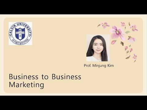 Business to Business marketing 12 1