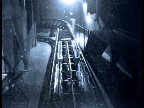 Revenge Of The Mummy (Night Vision Clear POV) Roller Coaster Universal Studios Hollywood HD Video