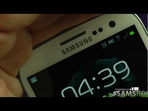 notification - Another BIG request from people to see what the LED looks like on the Galaxy S3 - Well here it is with the settings menu as well as a Bonus :) Get your own G...