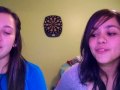 Lyss and Lauren Harmonizing to Sunday Morning