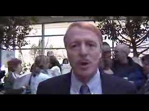 Candidate George Barker on the ...