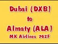 Dubai (DXB) to Almaty (ALA)