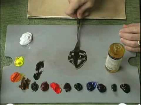 how to paint with linseed oil