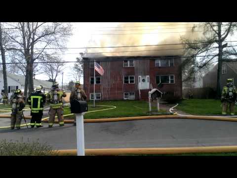 farmington - A house fire in Farmington, CT So much smoke and flames.
