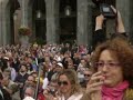 BALLAN CUNEGO PREMIAZIONE MAXISCHERMO PIAZZA VARESE MONDIALI CICLIS