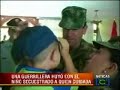Una guerrillera de las FARC se entrego con  niño secuestrado