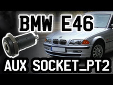 2000 BMW E46 – How to install a 3.5mm Auxiliary Socket to Connect Ipod – Replace CD Changer