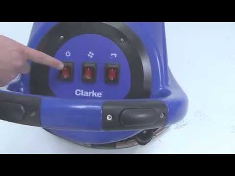Youtube External Video With the Clarke CA30 ™ 17E, you can experience the agility of a 17 inch wide cleaning path and the added convenience of a 65 foot safety yellow power cord to improve your cleaning productivity.
