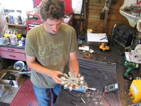 how to test a dc motor