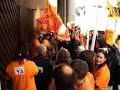 Manifestacion frente la Direcci�n Territorial de Educaci�n