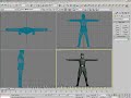 applying biped to mesh in 3ds max tutorial part 1