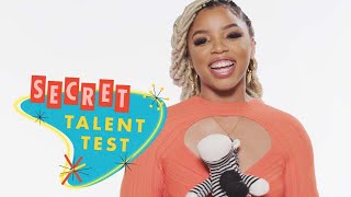 Have Mercy, Chlöe Bailey is Secretly REALLY Good at Hula Hooping | Secret Talent Test | Cosmopolita by Cosmopolitan