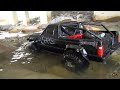 RC ADVENTURES - SCALE 4x4 RIVER TRAILING - JEEP Comanche Pick Up Truck - "THE BEAST"