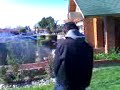 Spurting , Fun with the hose.