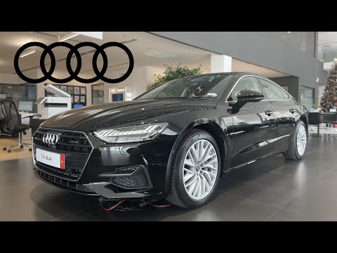 Tổng quan chi tiết Nội thất và Ngoại thất Audi A7 Sportback màu Đen Mythos (Black) - Nội thất Nâu