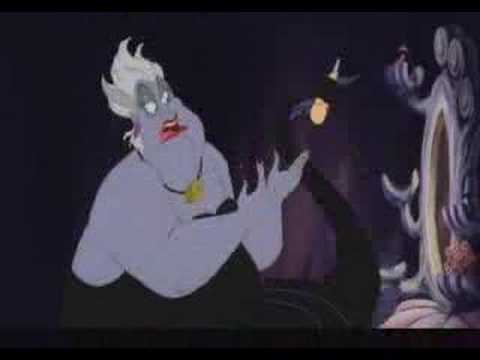 how to draw ursula the sea witch