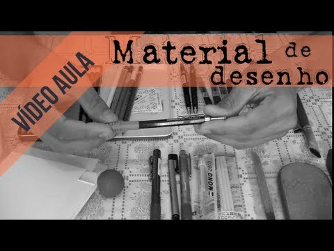 Dicas de materiais para desenhos realistas - Parte 1