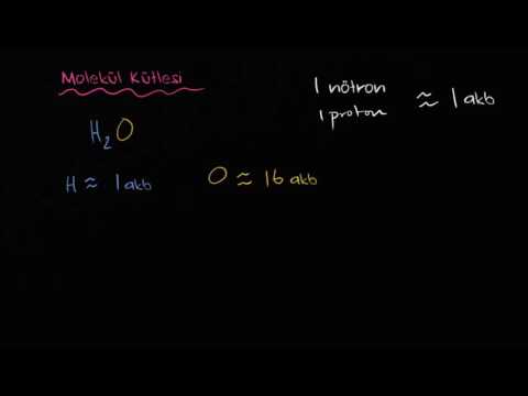 KİMYA - MOLEKÜL KÜTLESİ VE MOLEKÜL AĞIRLIĞI