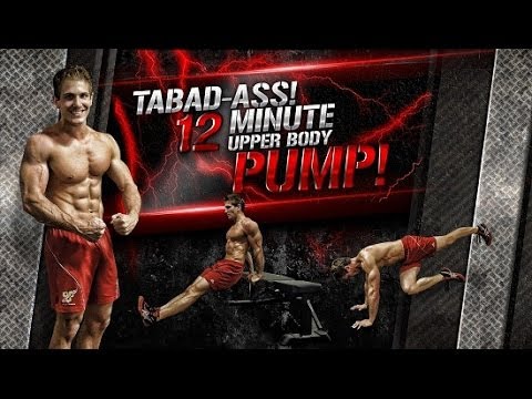 Effective 12 minute upper body workout HIIT bodyweight training