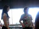 amanda teaching stamile how to model