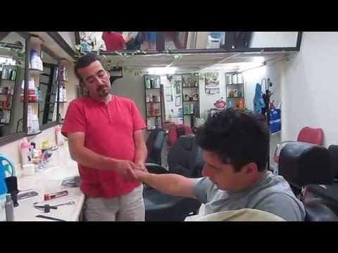Turkish barber Head Massage - Kuafor Ercan
