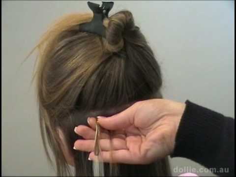 how to fit micro loop hair extensions