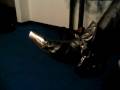 Real cool cowboyboots with a sharp silver tip