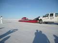 Speed Week 2008 Bonneville - Buckeye Bullet 2 sunset 082208