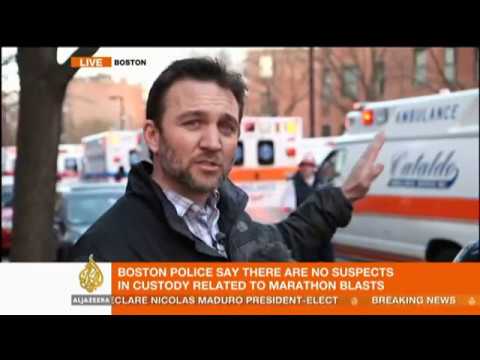 Witness speaks about Boston Marathon explosion