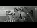 in harm's way - pearl harbor attack - destroyer gets underway

featured in scenes - john wayne ( capt. rockwell torrey ), kirk douglas ( commander paul eddington jr. ), tom tryon - ( lt. j.g. mac mcconnell ), carroll o'connor ( lt. commander burke ), slim pickens ( c.p.o. culpepper ), larry hagman ( lt. j.g. cline ), barbara bouchet ( liz eddington ) and hugh o'brian ( u.s. army air corps major - liz eddington's lover ).

- 

in harm's way
http://en.wikipedia.org/wiki/in_harm%27s_way

-

in harm's way (1965)
http://amazon.imdb.com/title/tt0059309/

director: otto preminger

writers: james bassett (novel)
wendell mayes (writer)

cast:
john wayne - capt. rockwell torrey 
kirk douglas - commander paul eddington jr. 
patricia neal - nurse lt. maggie haynes 
tom tryon - lt. jg. mac mcconnell 
paula prentiss - beverly mcconnell 
brandon de wilde - ensign jeremiah 'jere' torrey 
jill haworth - ensign annalee dorne 
dana andrews - admiral broderick 
stanley holloway - clayton canfil 
burgess meredith - commander egan powell 
franchot tone - admiral kimmel 
patrick o'neal - commander neal owynn 
carroll o'connor - lt. commander burke 
slim pickens - c.p.o. culpepper 
james mitchum - ensign griggs
george kennedy - colonel gregory 
bruce cabot - quartermaster quoddy 
barbara bouchet - liz eddington 
tod andrews - captain tuthill 
larry hagman - lt. j.g. cline 
stewart moss - ensign balch 
richard lepore - lt. j.g. tom agar (as richard le pore) 
chet stratton - ship's doctor 
soo yong - tearful woman 
dort clark - boston 
phil mattingly - pt boat skipper 
henry fonda - admiral nimitz
yankee chang - mortuary clerk (uncredited) 
christopher george - sailor (uncredited) 
jerry goldsmith - piano player (uncredited) 
christian haren - (uncredited) 
don mccurry - extra (uncredited) 
hugh o'brian - u.s. army air corps major (liz eddington's lover) (uncredited) 
otto preminger - trailer host / narrator (uncredited) 

-