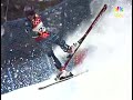 Bode Miller hits the gate! Torino 2006 Super Gigant