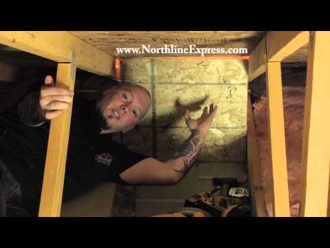 how to fasten flashing to a chimney