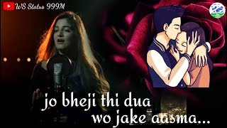 Duaa Cover song Whatsapp status  Shanghai  by Maha