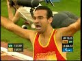 paralympic games athens final 800m.ll T12 world record 1:53,