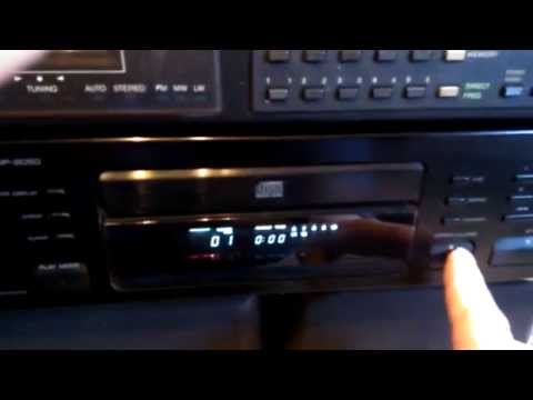 how to reset a kenwood cd player